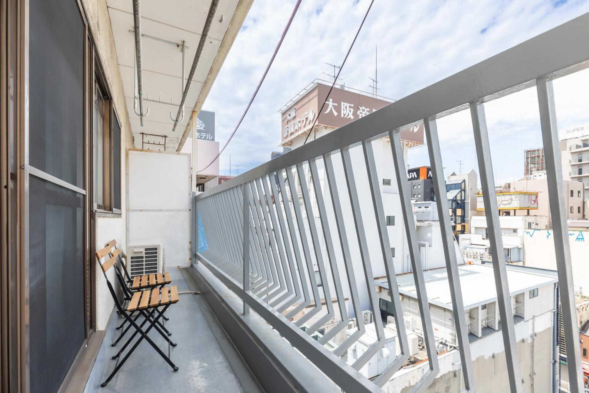 Teioh Nishi Shinsaibashi Apartment Osaka Exterior photo