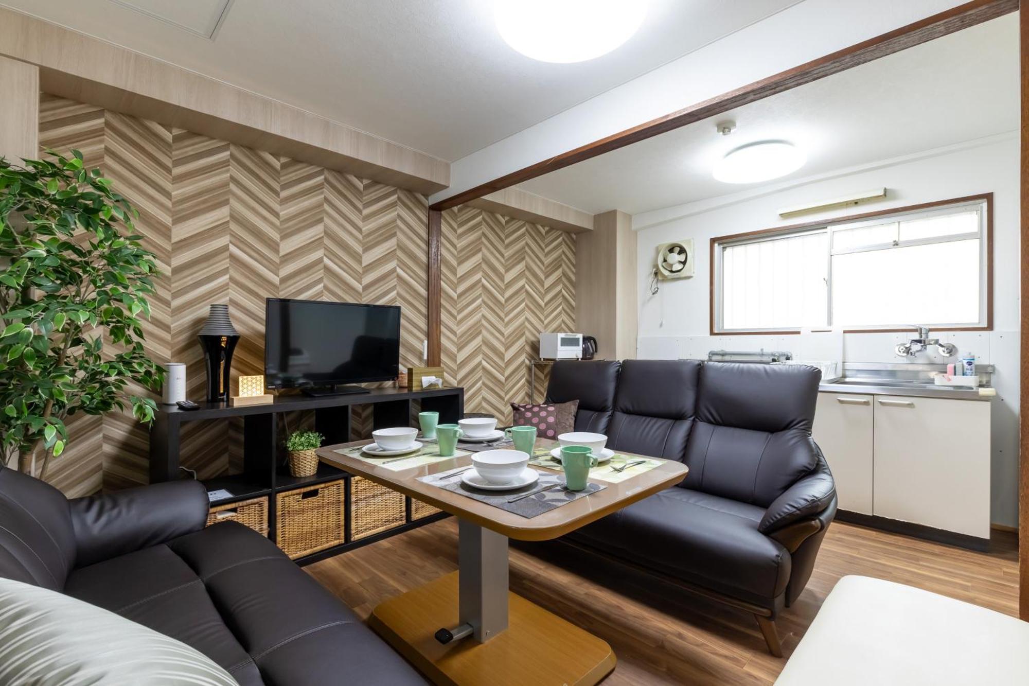 Teioh Nishi Shinsaibashi Apartment Osaka Exterior photo