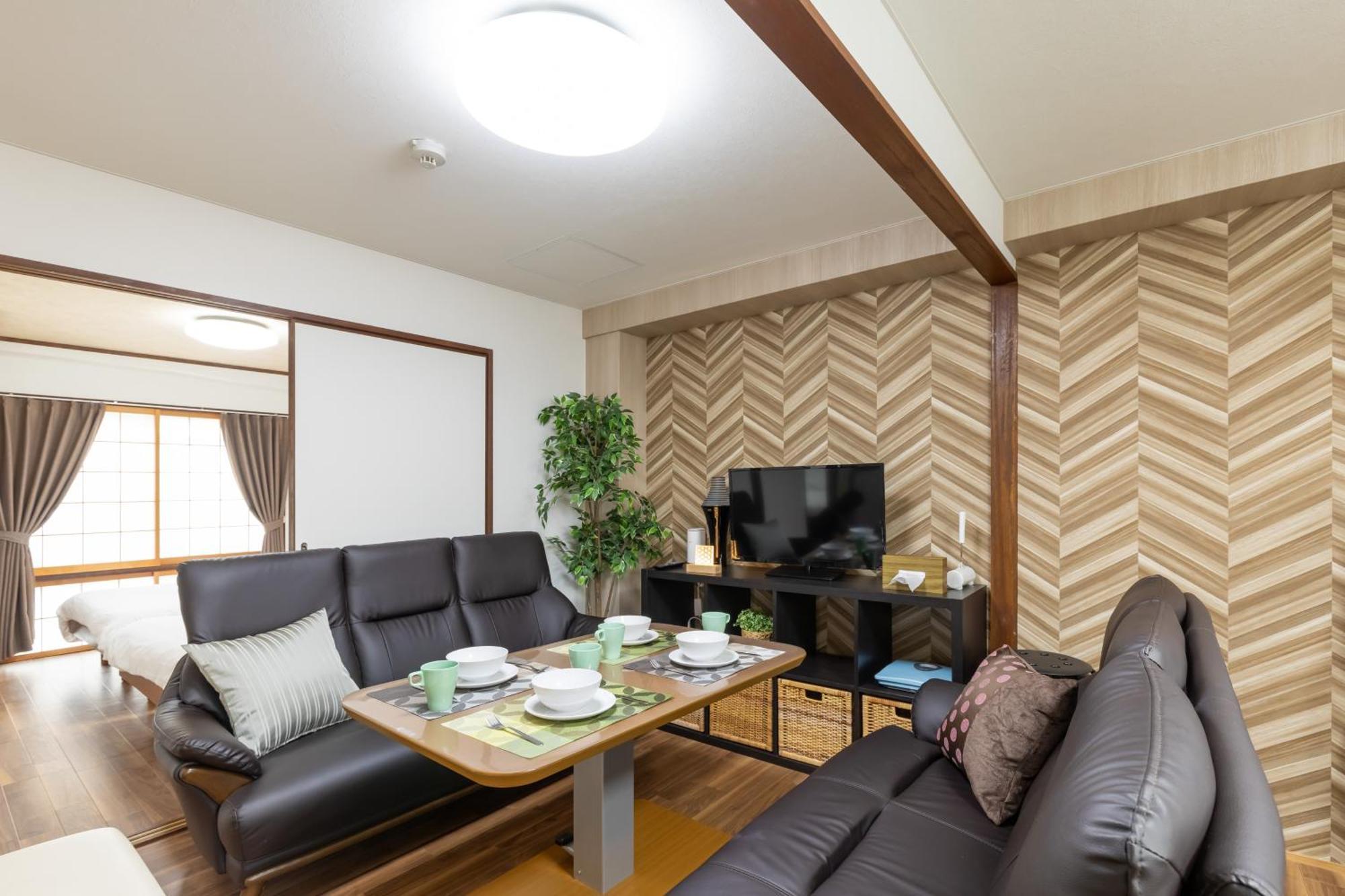 Teioh Nishi Shinsaibashi Apartment Osaka Exterior photo