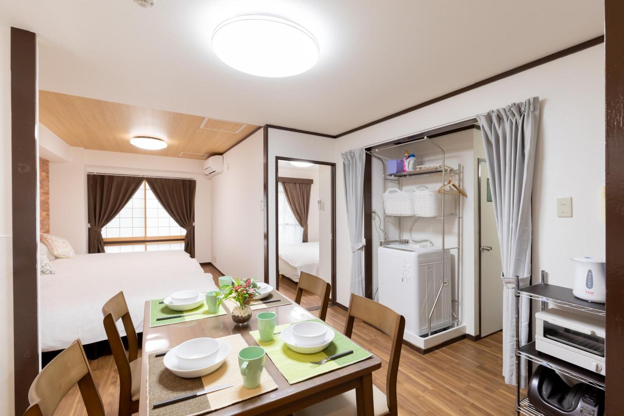Teioh Nishi Shinsaibashi Apartment Osaka Exterior photo